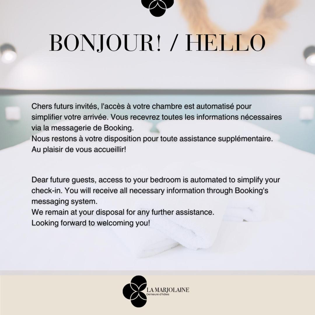 Châteauroux La Marjolaine - Demeure D'Hotes - Service Para-Hoteiier - Premium מראה חיצוני תמונה